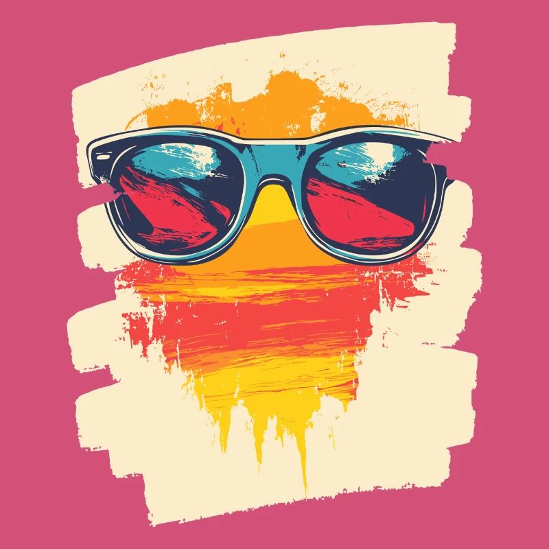 Sunglasses Summer Palm Trees