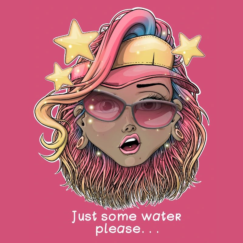 Regenbogen Hitzschlag Mädchen Design