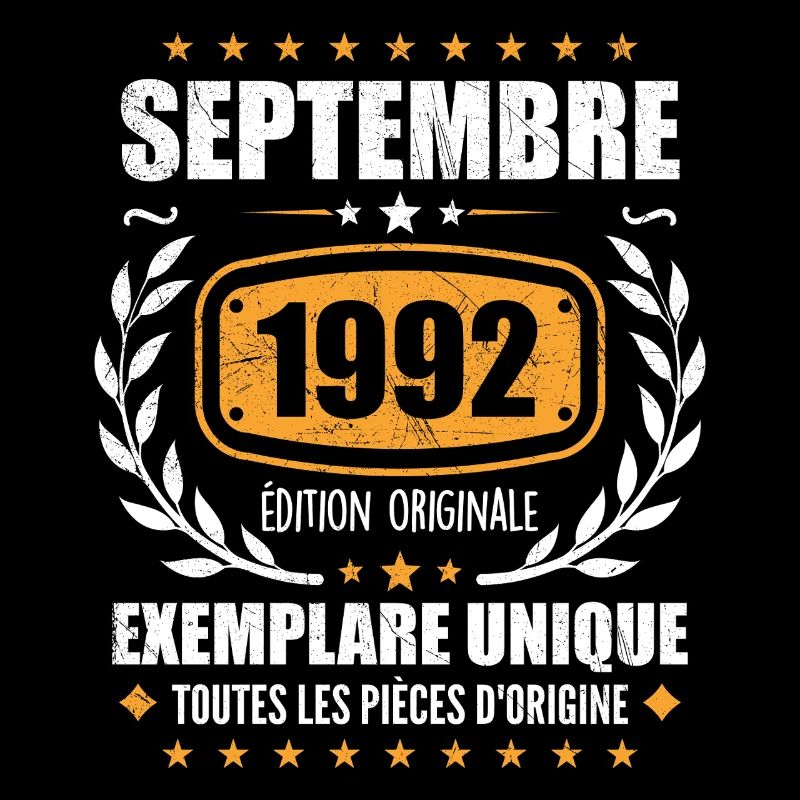 Septembre 1992 Exemplaire Unique - Septembre 1992