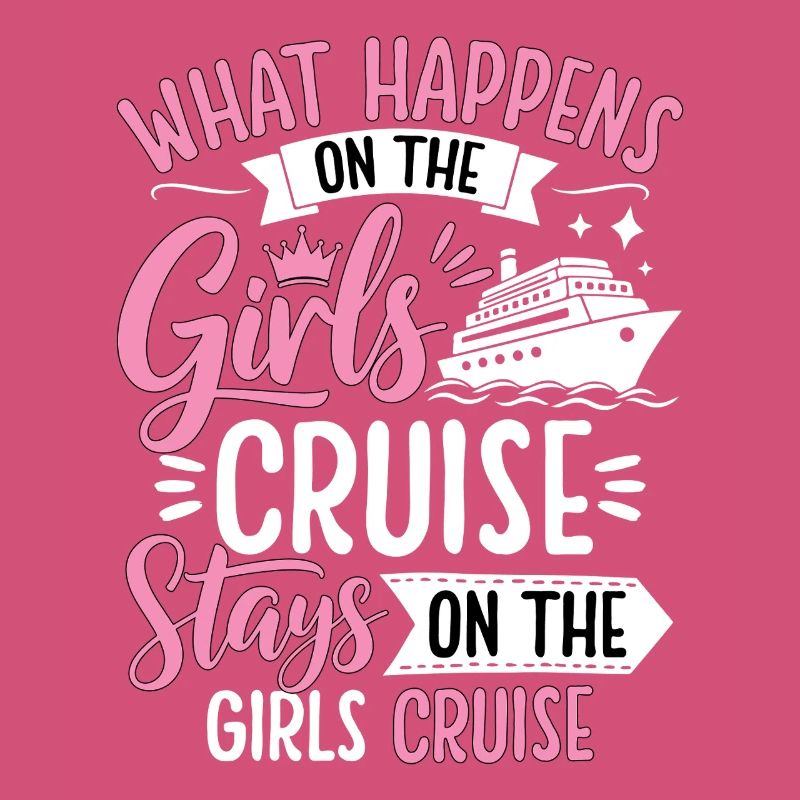 Mädchen Kreuzfahrt Spruch Design