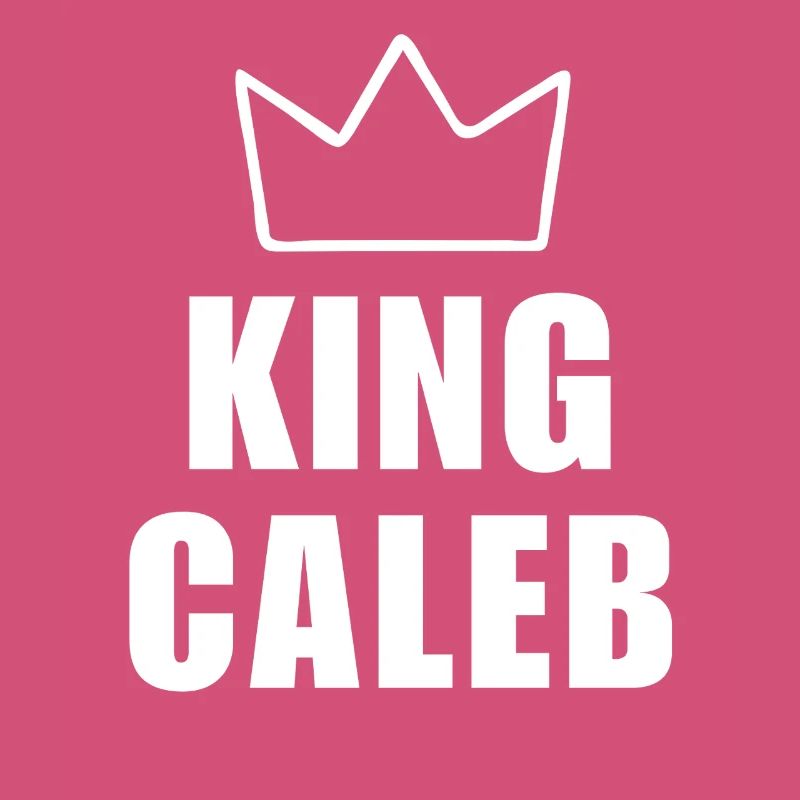 King Caleb Crown Shirt – Name beginnt mit C