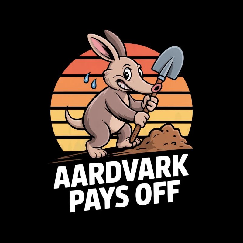 Aardvark Pays Off Ameisenbär Motivation