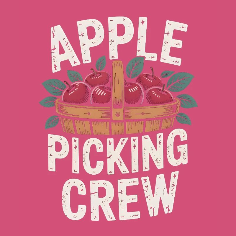 Apple Picking Crew Fall Autumn Apple Picking