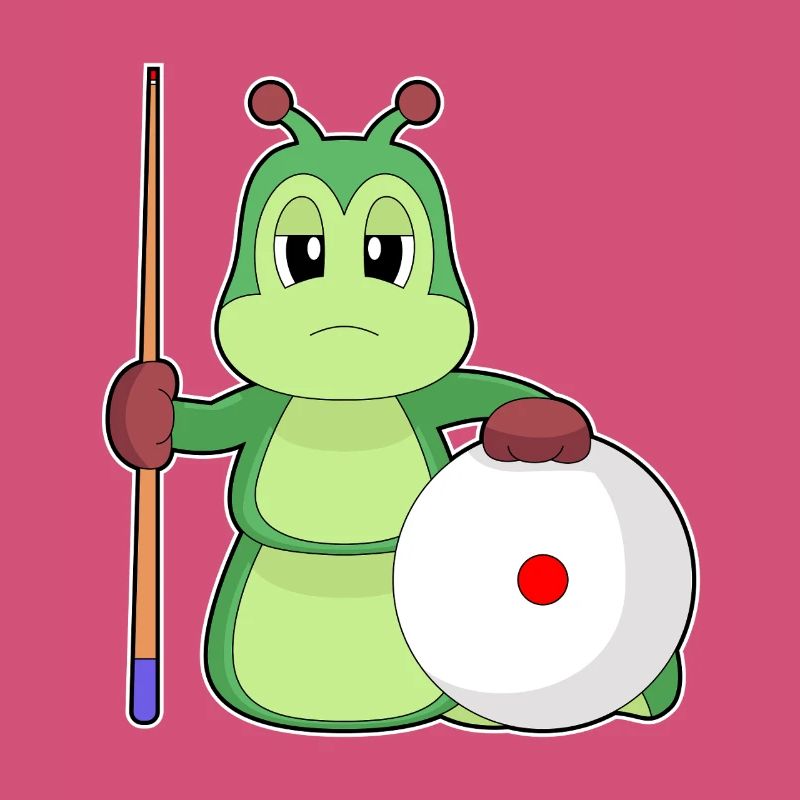 Raupe Billiard Queue
