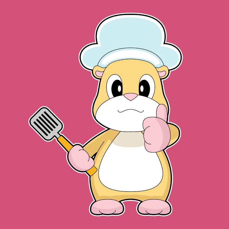 Cuisson à la spatule pour hamster