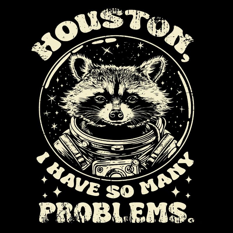 Le raton laveur de Houston dit