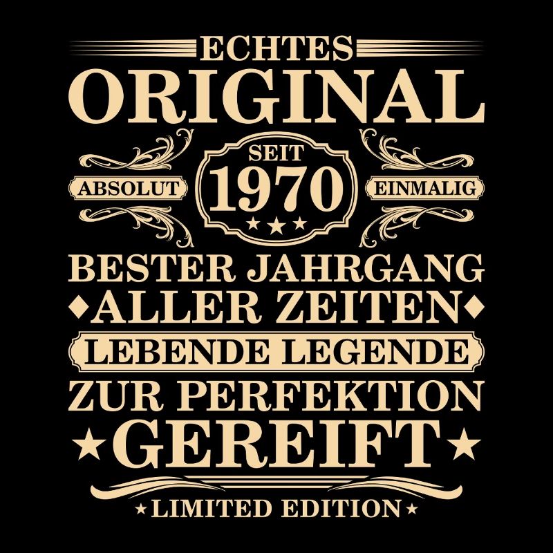 Original since 1970 - 55th birthday