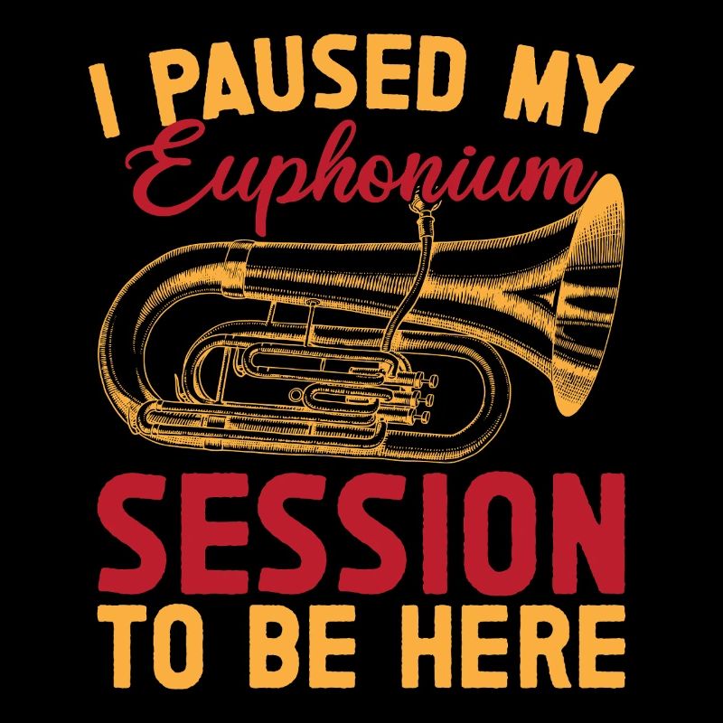 Euphonium a mis ma session en pause Soyez ici Baryton