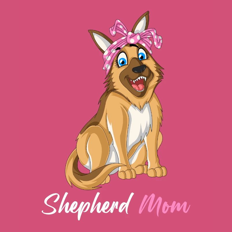 Deutscher Schäferhund Mama Hund Liebhaber Muttertagsgeschenk