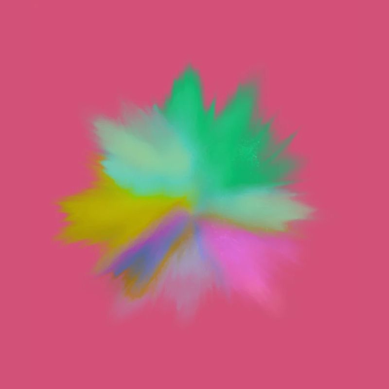 Explosion d’aquarelle