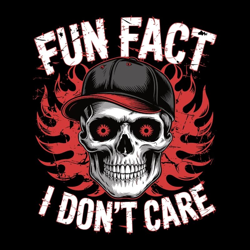 Skull Spruch Fun Fact