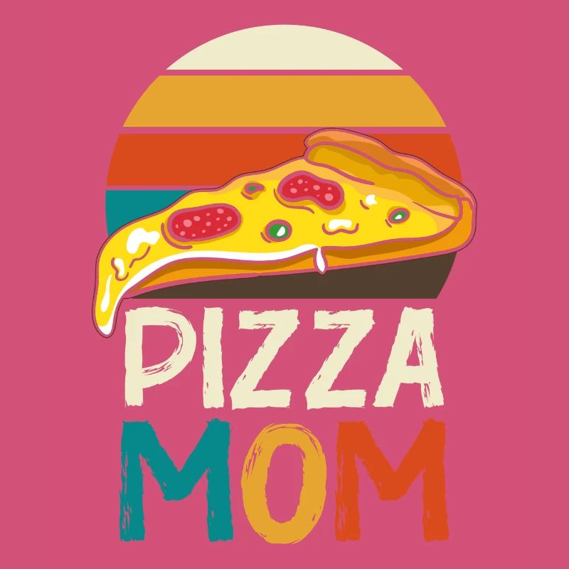 Pizza Mom Slice Retro