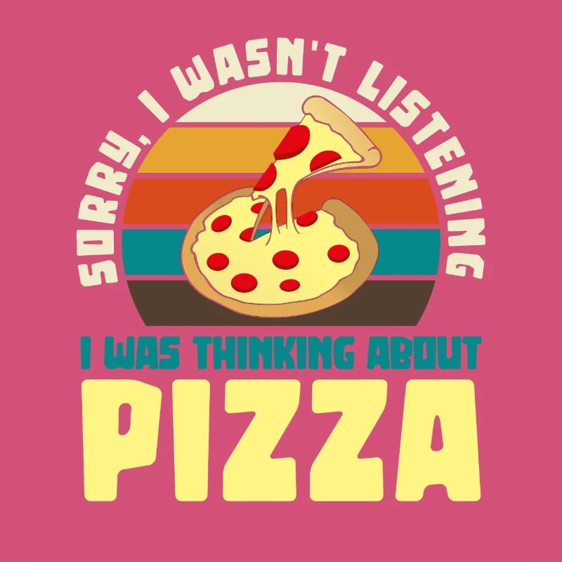 Pizza Dreamer Retro Motif
