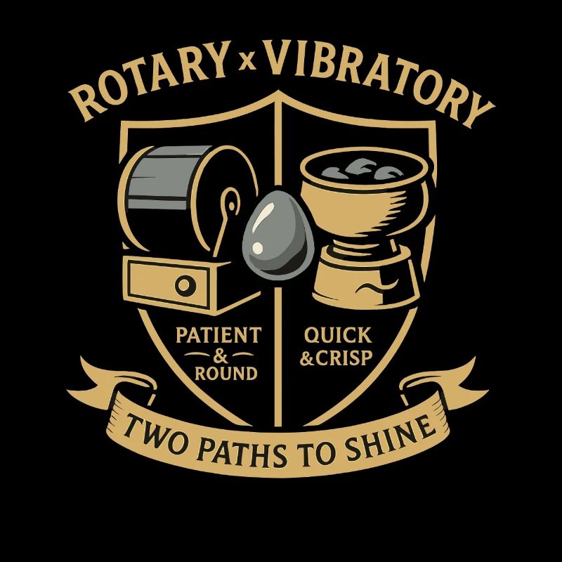 Rotary X Vibratory: Two Ways to Shine
