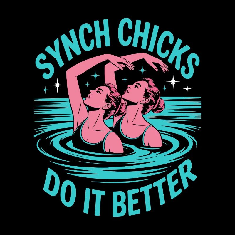 Synchronschwimmen Kunstschwimmen Wassersport