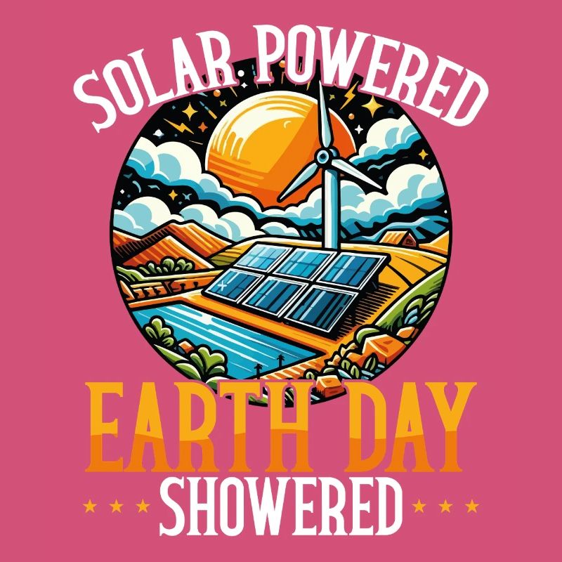 Solar Powered Earth Day Showered