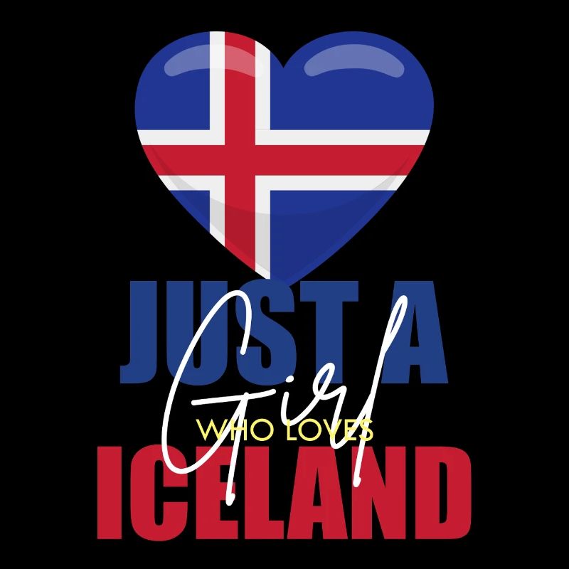 Iceland Heart Love Tee
