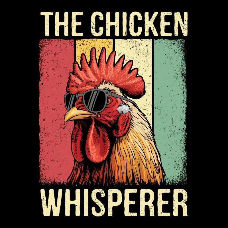 The Chicken Whisperer Retro Tee