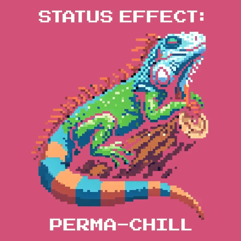 Status Effect: Continuous Chill | Iguana Terrarium