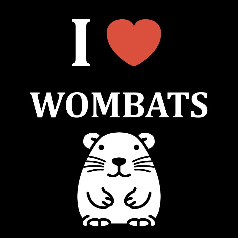 J adore les wombats