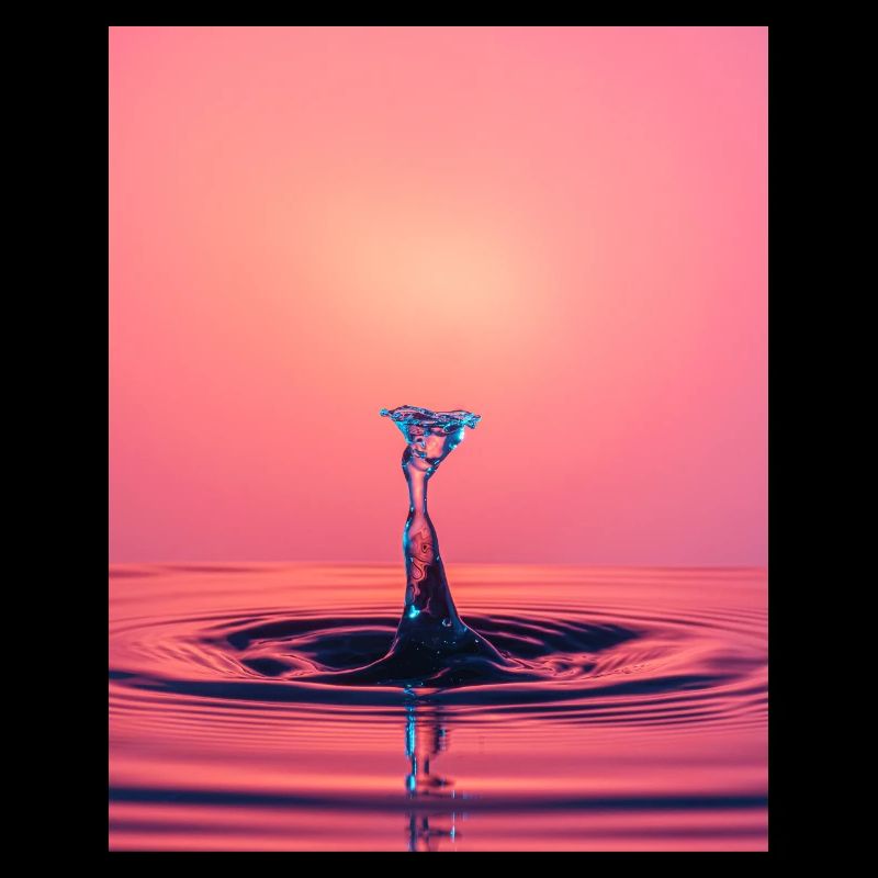 Flüssiger abstrakter Spritzer