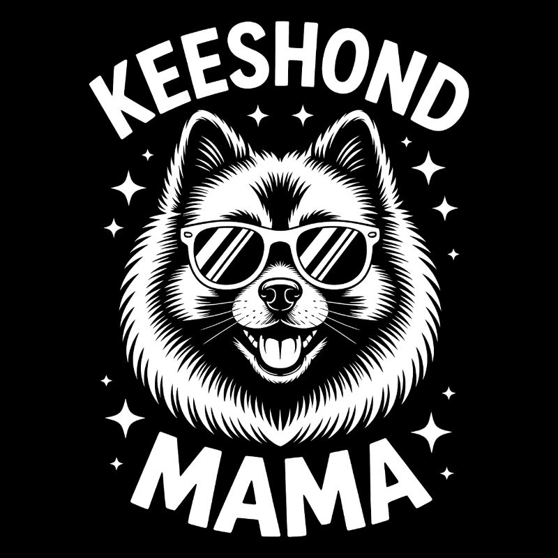 Keeshond Spruch Mama Lustiges Keeshond Geschenk