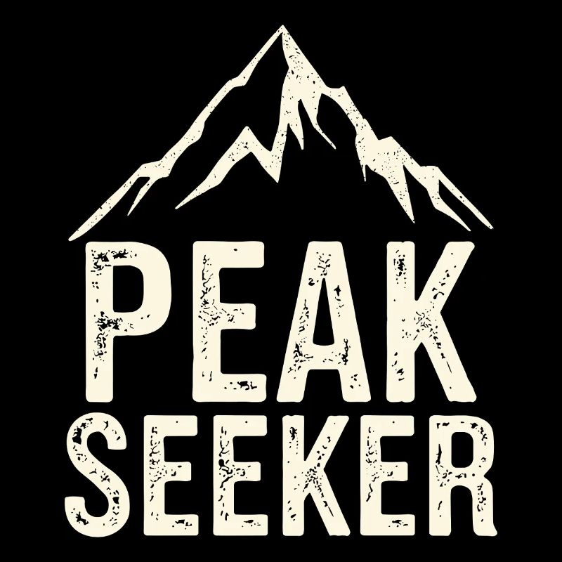 Summit hunter motif Peak Seeker
