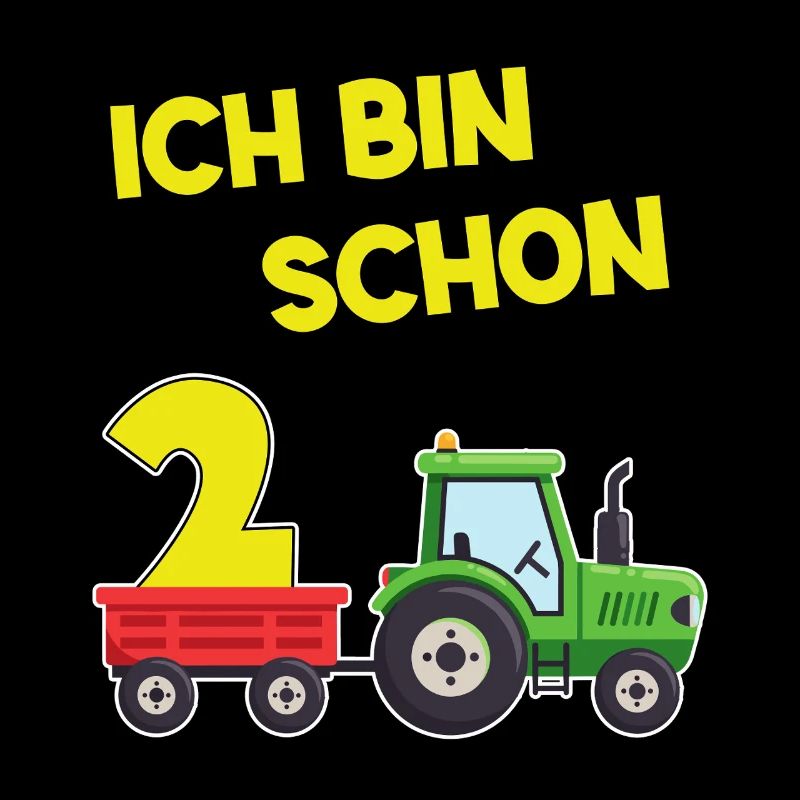 J’ai déjà 2 tracteur 2 ans Anniversaire