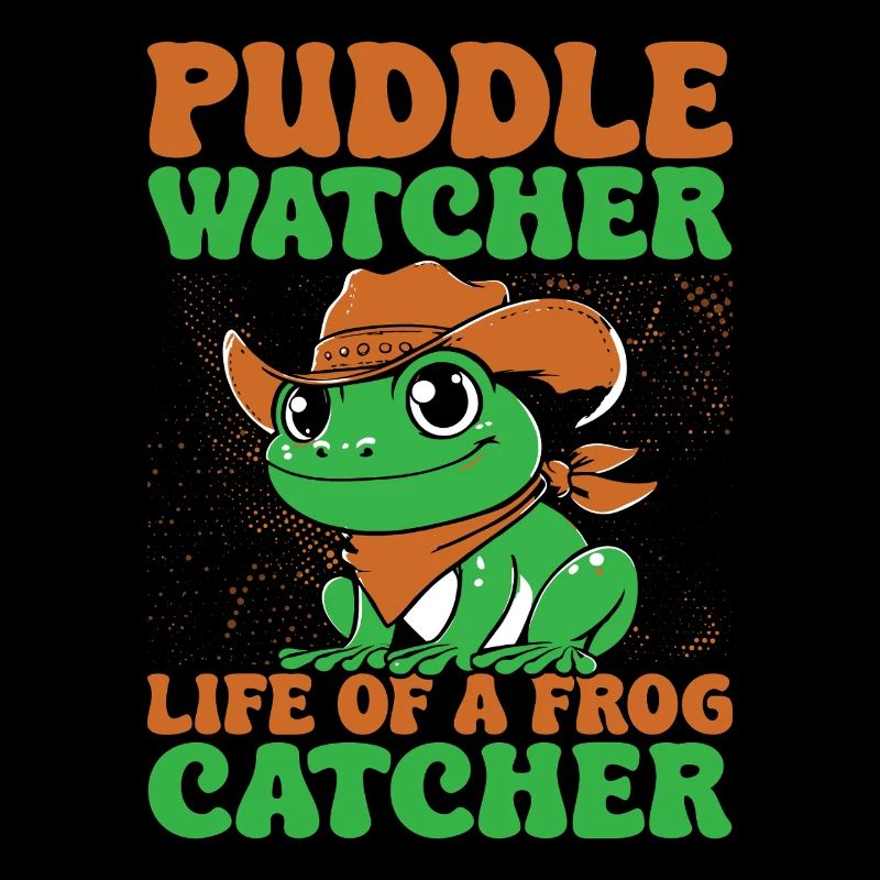 Attrape-grenouilles Puddle Watcher La vie d’une grenouille