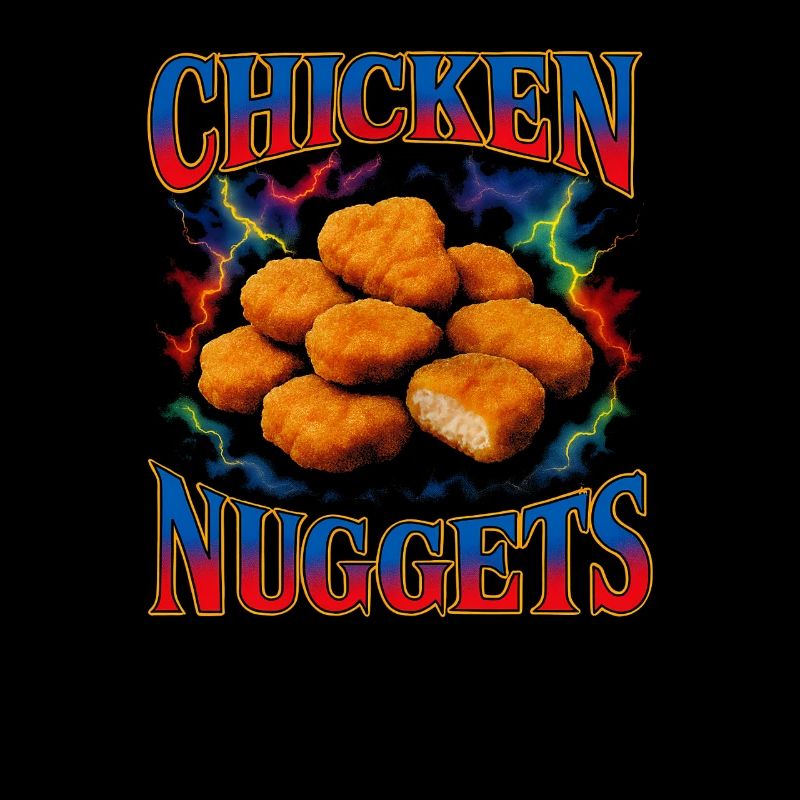 Nuggets de poulet Nourriture préférée Weird 90s Nugs