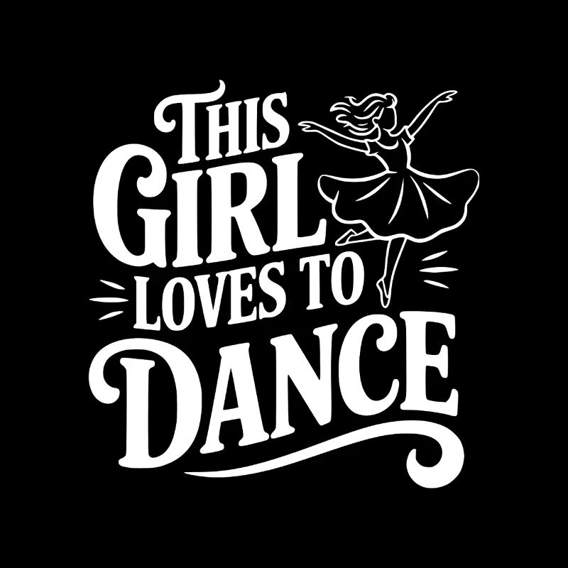 Cette fille adore danser