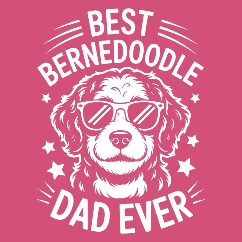 Bernedoodle Spruch Papa Witz Bernedoodle Geschenk