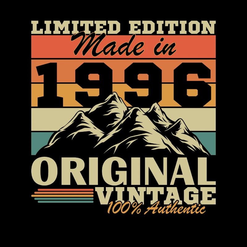 1996 Vintage Retro Geburtstagsgeschenk