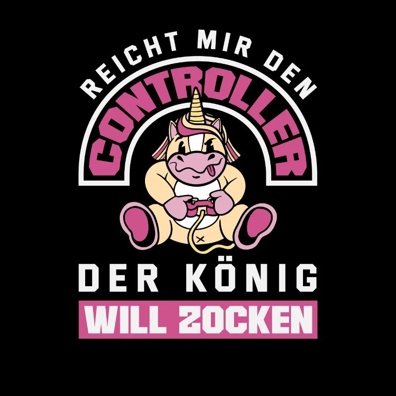 Reicht mir den Controller – König will zocken