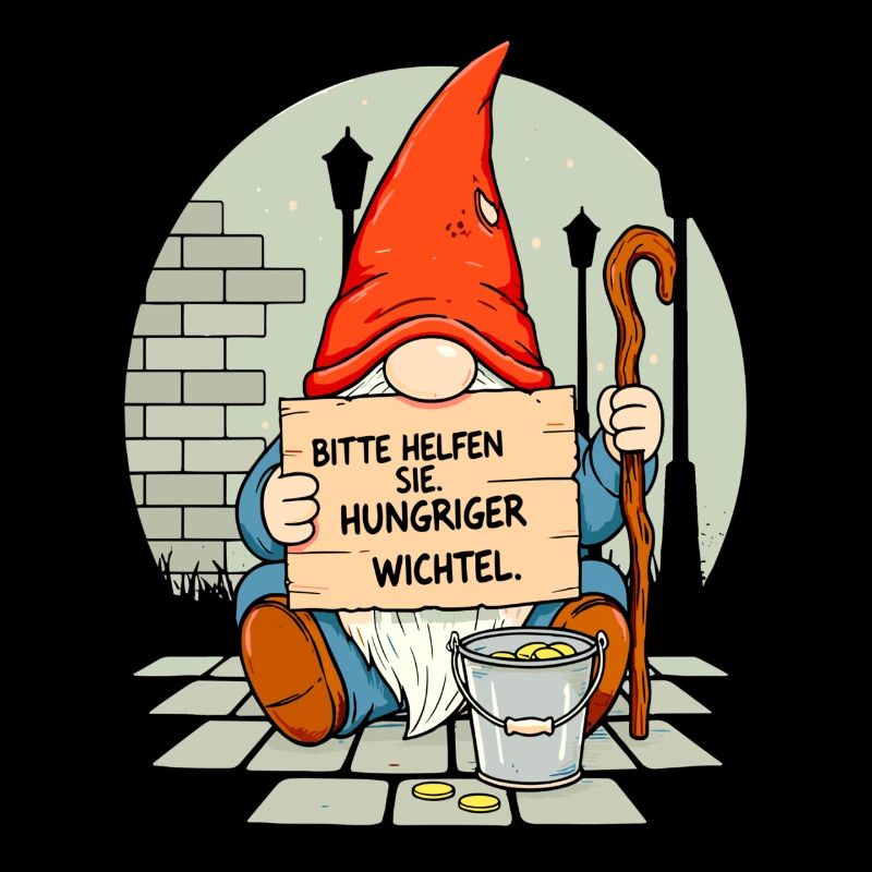 Hungeriger Wichtel | Bitte Helfen Sie Gnome 