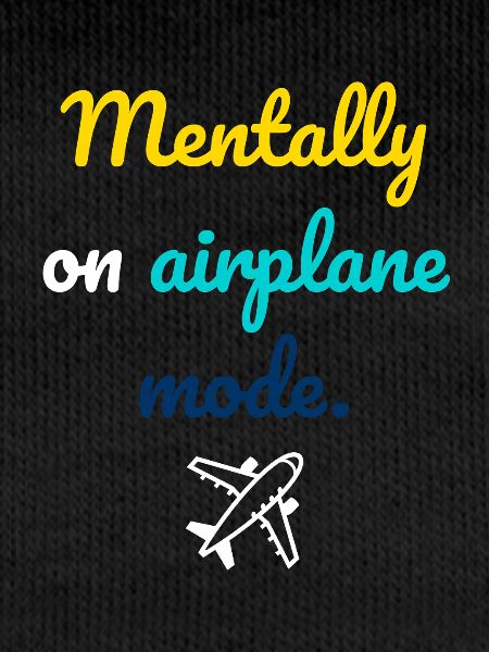Mental Flight Mode