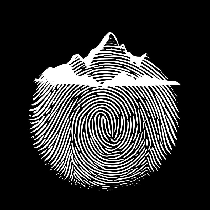 Mountain Climber Design Wandern