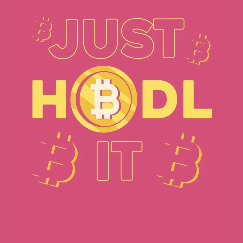 Just Hodl It Bitcoin Design