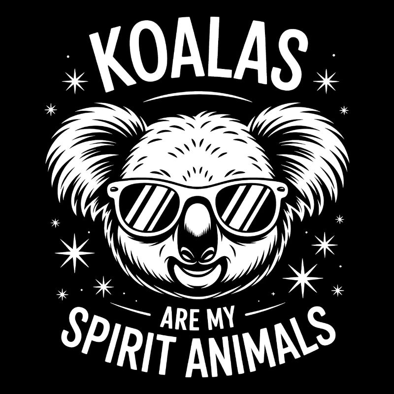 Koala Disant Koalas Drôle Koala Cadeau