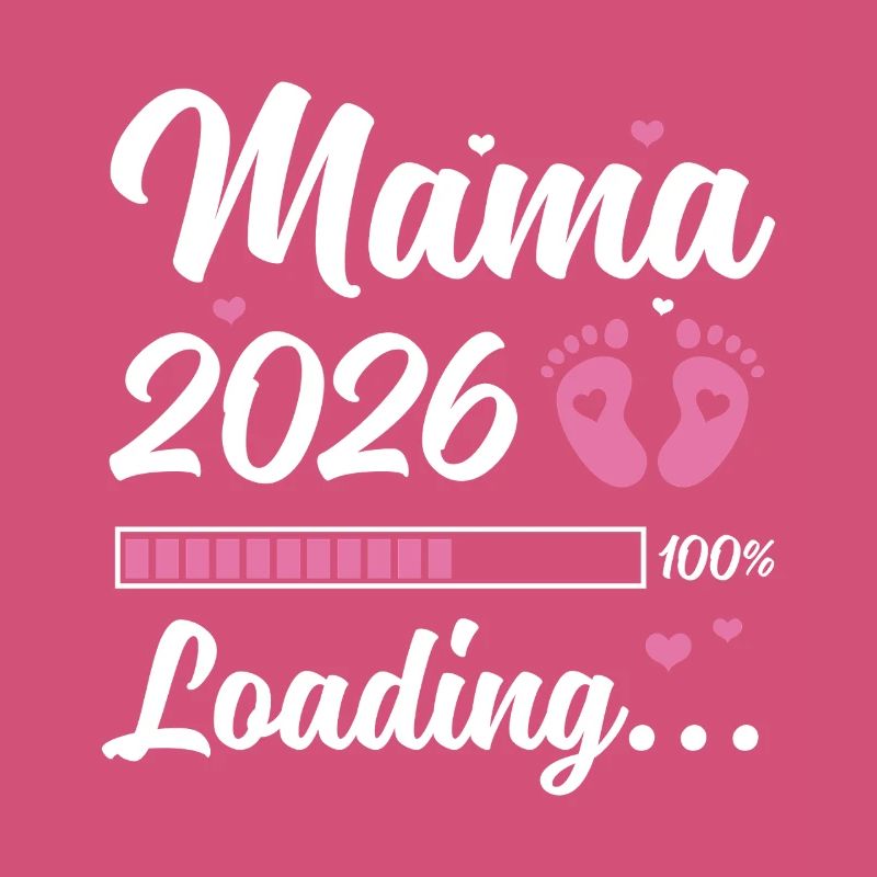 Maman 2026 Loading Idée cadeau de grossesse