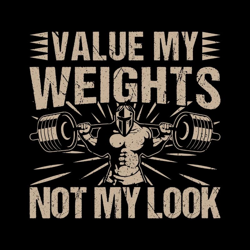 Fitness Motivation Bodybuilder Valeur Poids Pas