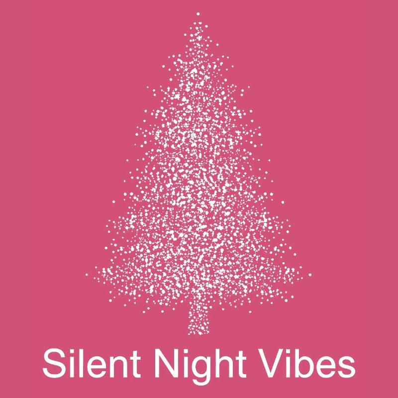 Silent Night Vibes - Tree Silhouette