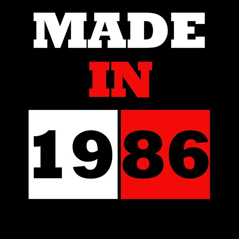1986 Bloc Retro Anniversaire