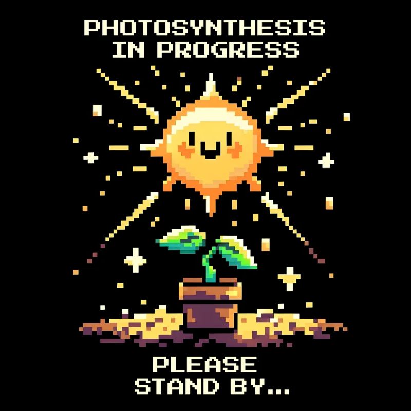 Photosynthesis in progress | Plant Humor