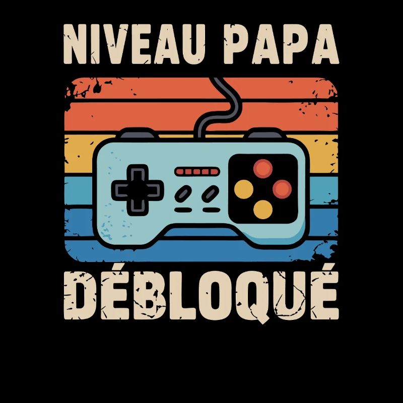 Dad Level Unlocked – Gamer Dad-to-be Gift