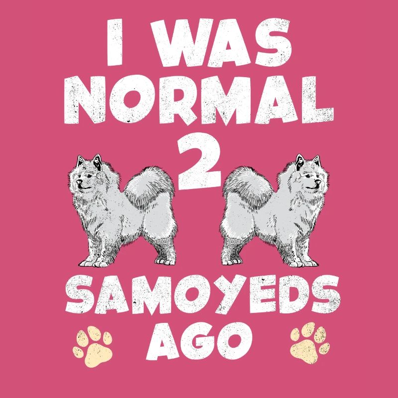 J’étais normal devant deux Samoyèdes
