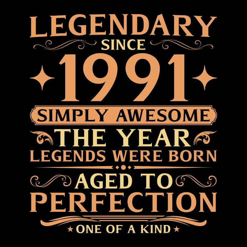 35e anniversaire du millésime de Legends 1991