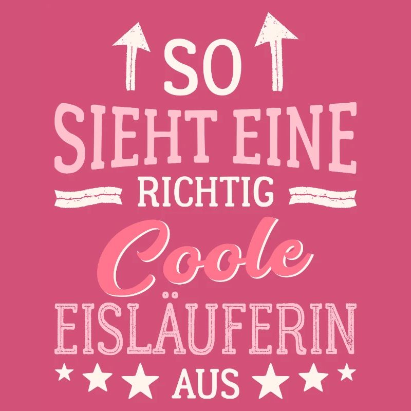 So sieht eine richtig coole Eisläuferin aus