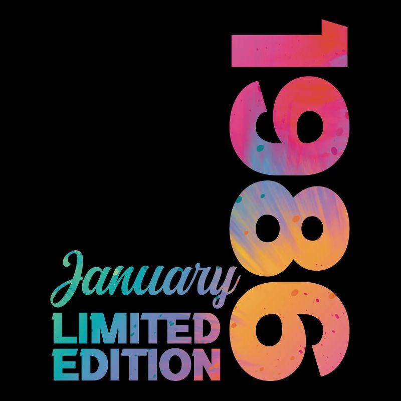 Geburtstag Januar 1986 Geboren im Januar Geschenk