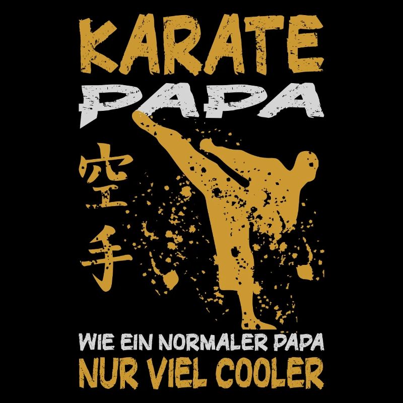 Papa de karaté comme un papa normal, mais bien plus cool